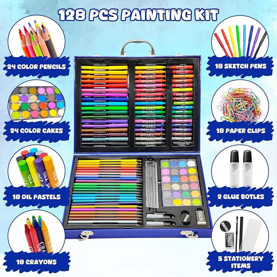 SET DE ARTE - MALETA  NIÑOS  LF26-003