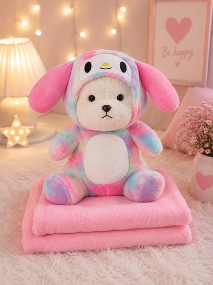 PELUCHE CON COBIJA ( tie- dye ) MY MELODY