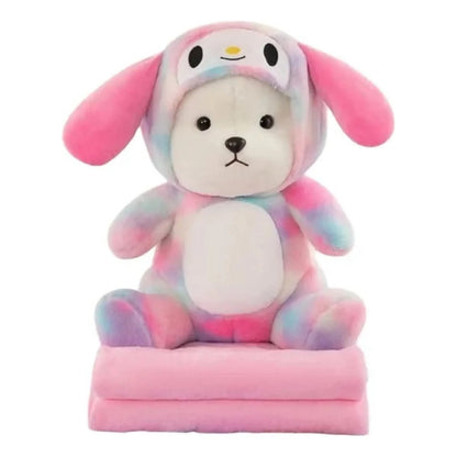 PELUCHE CON COBIJA ( tie- dye ) MY MELODY
