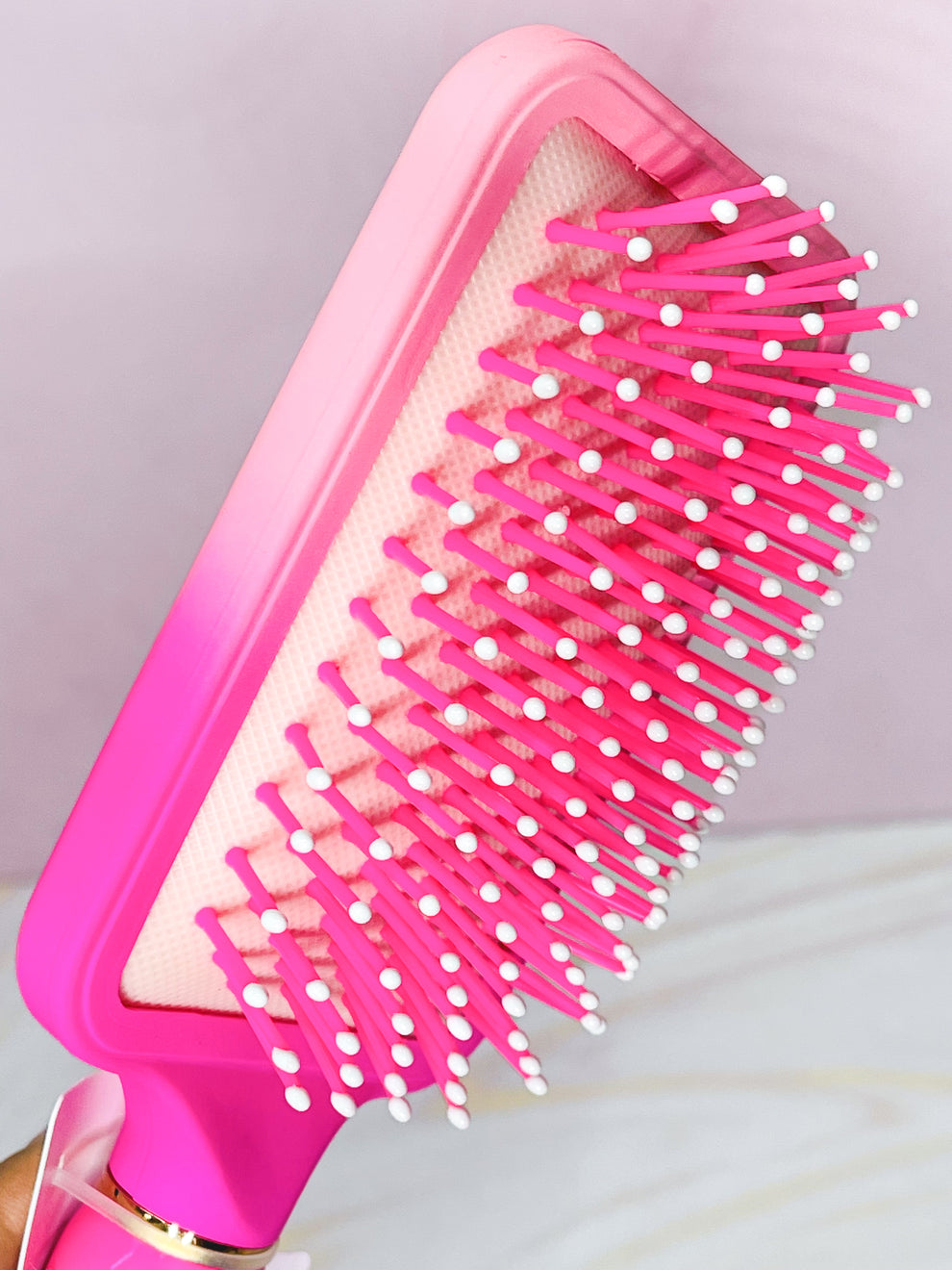 Bloom Cepillo Pink cuadrado y Ovalado  Bloomshell