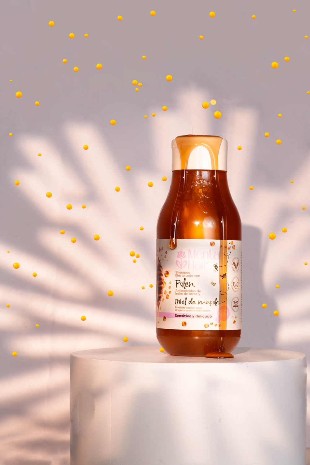 Shampoo Miel de Mapple Efecto Seda X550ml