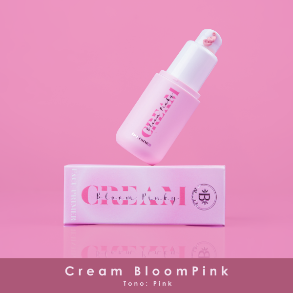 Bloom Pink Cream Face Primer bloomshell
