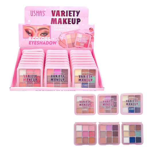 Sombras 9 tonos Ushas