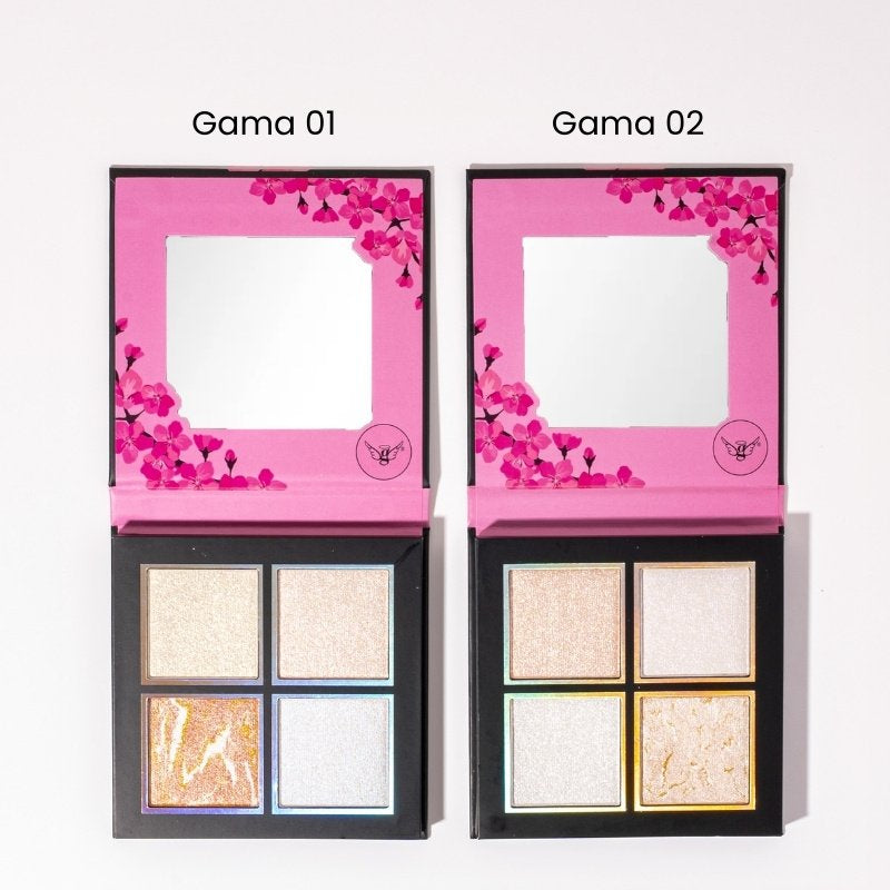 Iluminador Flash four color palette Engol