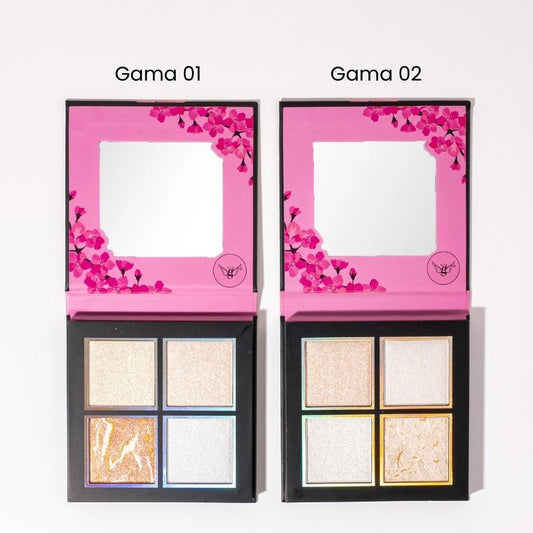 Iluminador Flash four color palette Engol