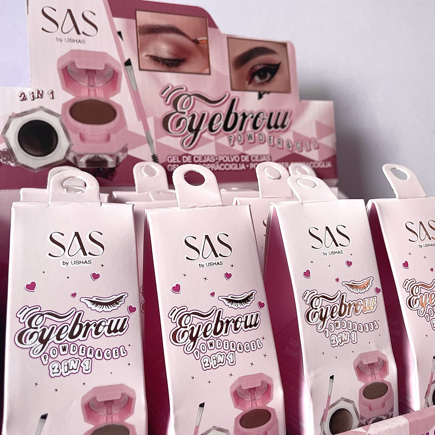 Kit de cejas en duo ushas , SAS