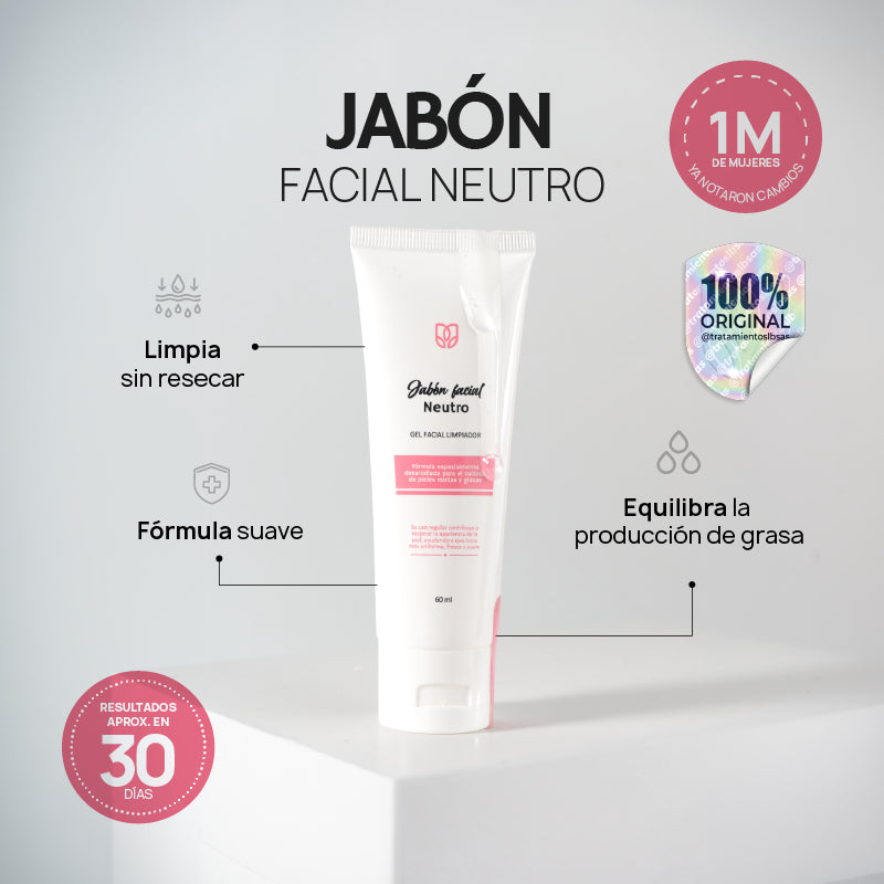 Jabón facial Neutro LB