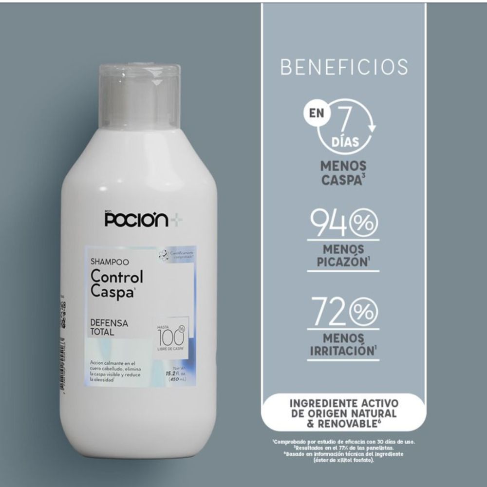 Shampoo control caspa