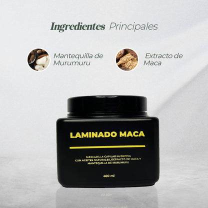 Laminado Maca,Mascarilla capilar nutritiva