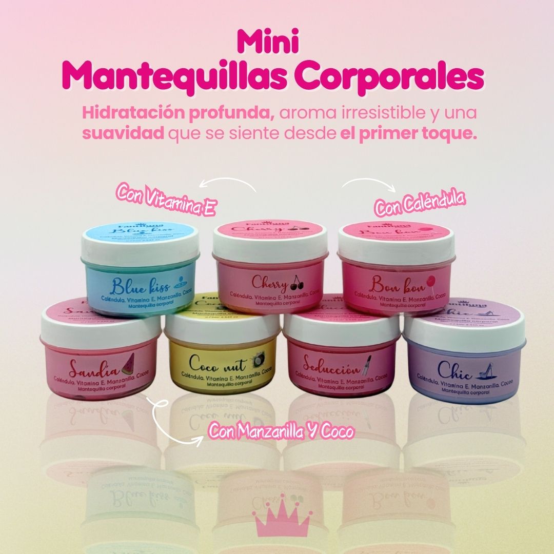 Mini Mantequillas Corporales 75ML al por Mayor
