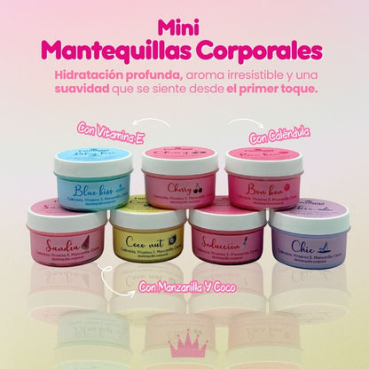 Mini Mantequillas Corporales 75ML al por Mayor