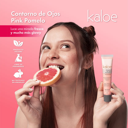 Contorno de ojos pink pomelo Kaloe, Ana María