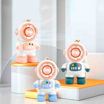 Llavero mini ventilador recargable. Ref. LQQ-A146