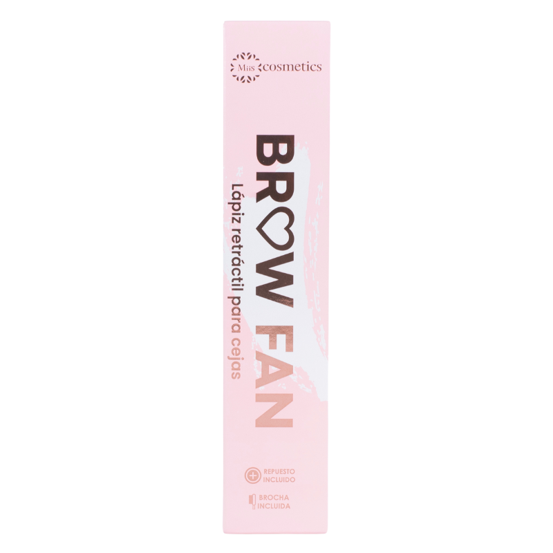 LAPIZ DE CEJAS RETRATIL BROWFAN  PARA CEJAS MISS COSMÉTICS