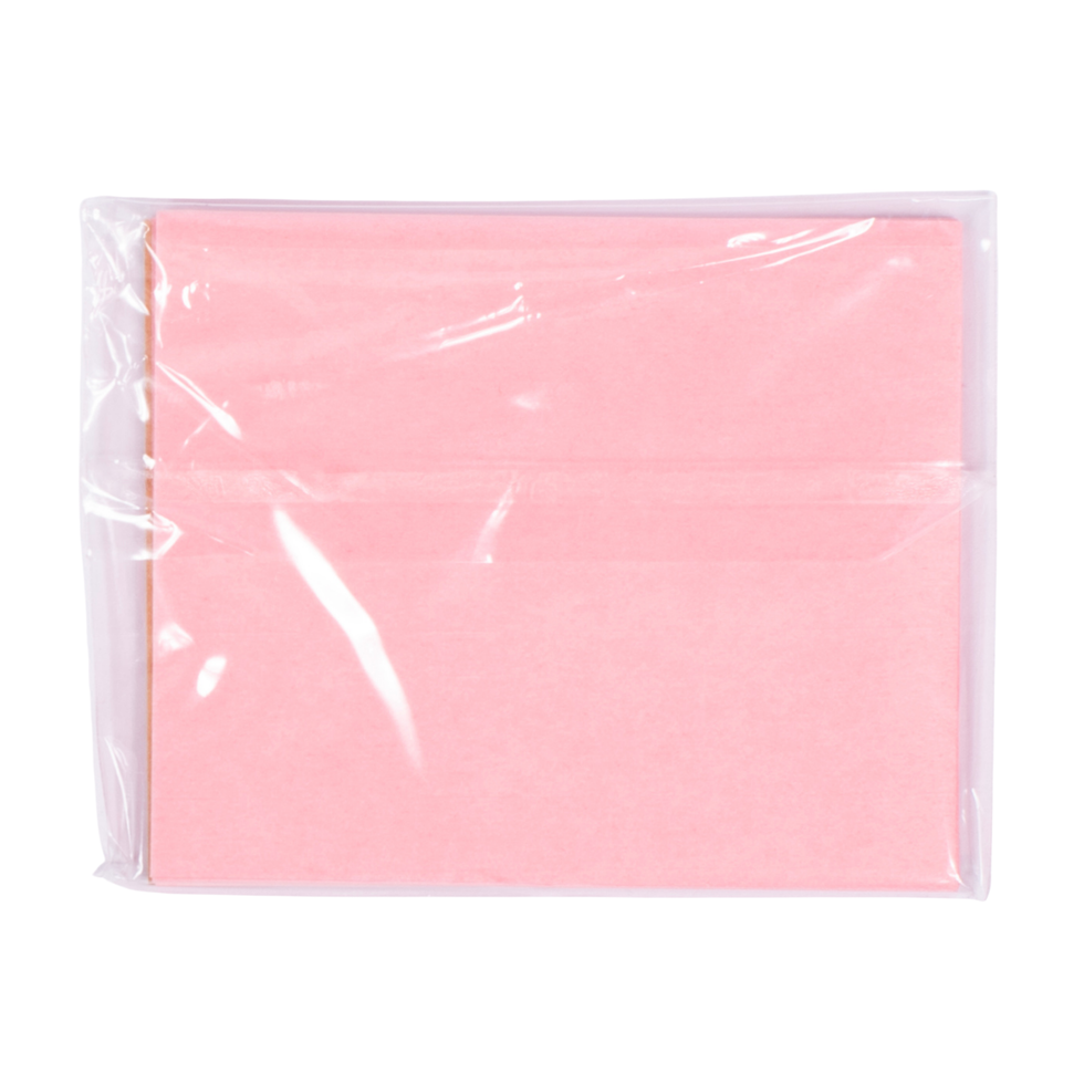Papel anti-grasa facial   pink rose mis cosmétics