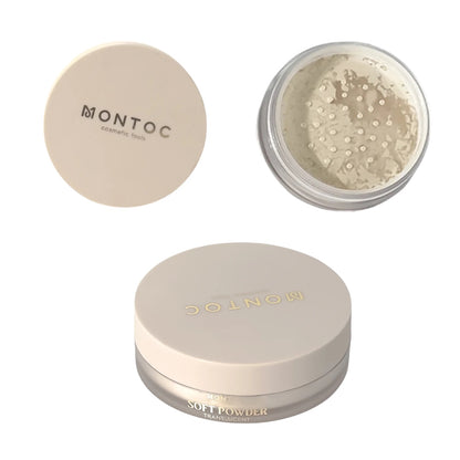 Polvo suelto traslucido soft powder Montonc