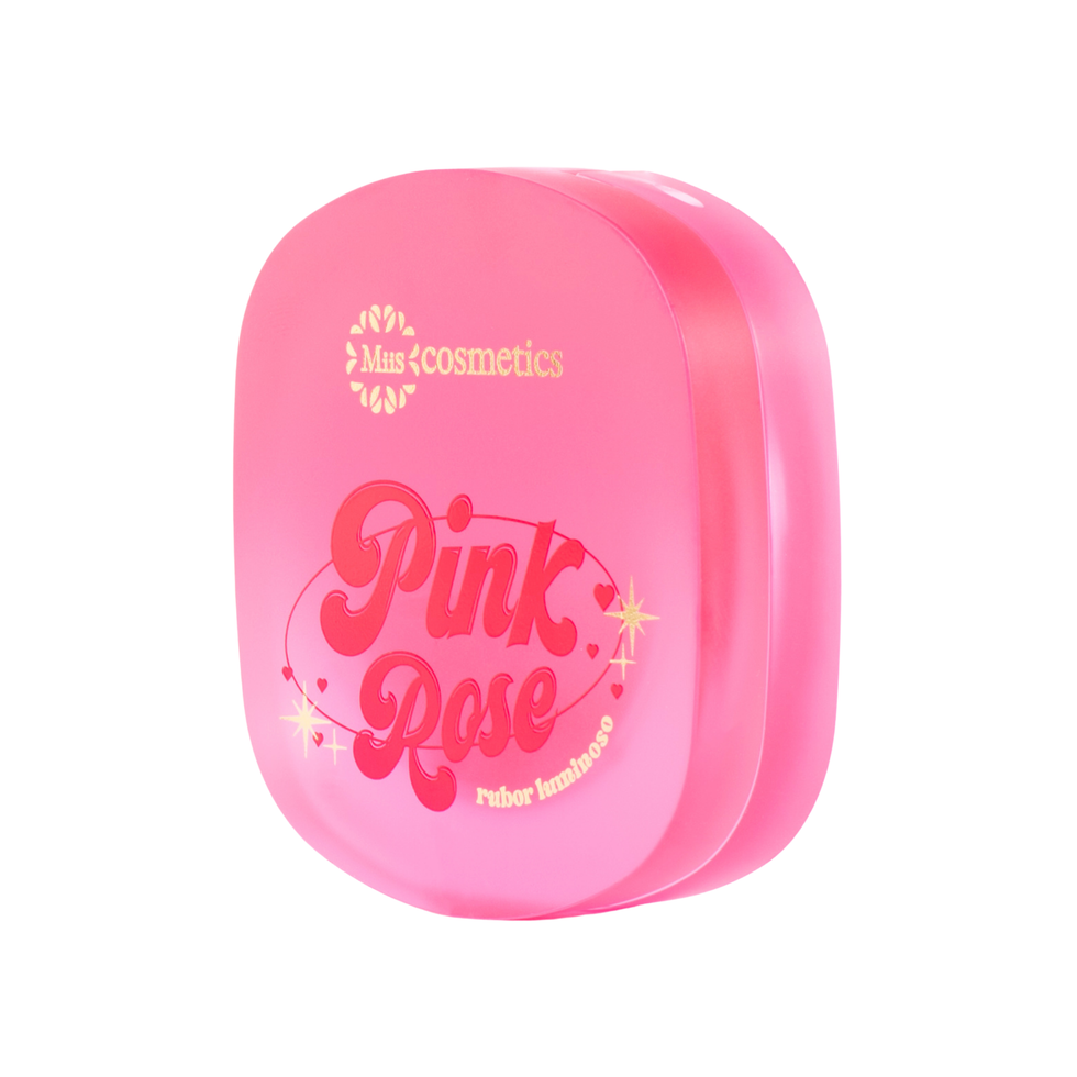 PINK ROSE RUBOR LUMINOSO  MISS COSMÉTICS