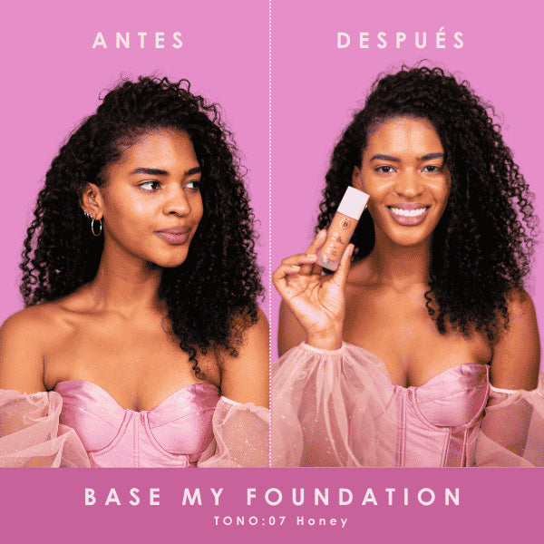 BASE  MY FUNDATION  2 EN  1 BLOOMSHELL