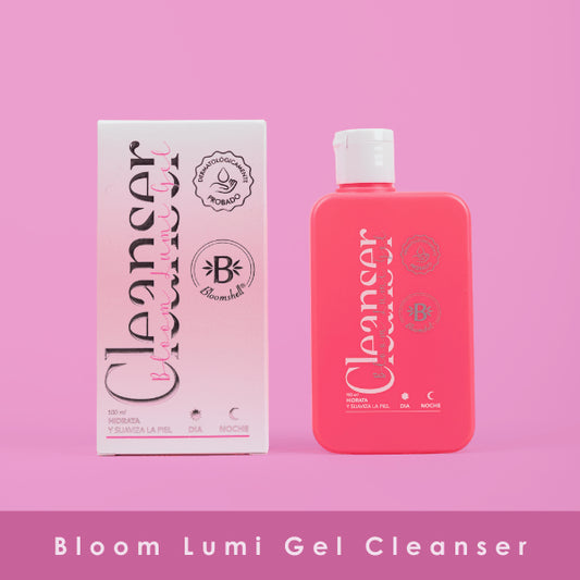 Bloom lumi gel cleanser bloomshell