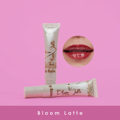 Bloom latte lip balm (display)/brillo hidratante