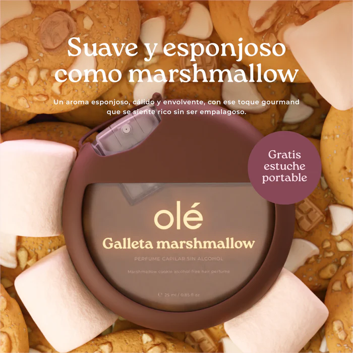 Perfume capilar colección Galleta marshmallow olé