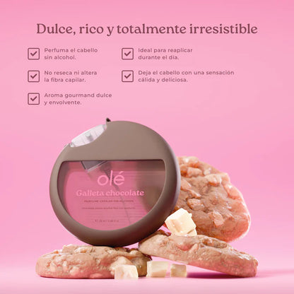 Perfume capilar colección Galleta chocolate olé