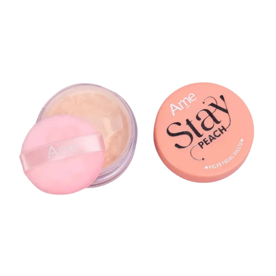 Polvo facial Stay peach Ame