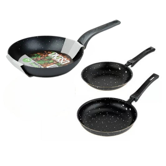 Set Sartenes Premium Antiadherente x3 Dkasa