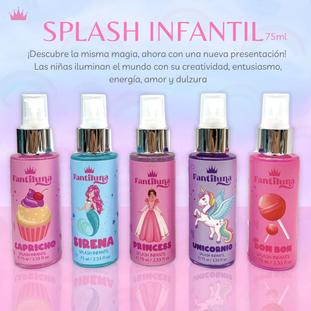 Splash Infantil 75ml al por mayor