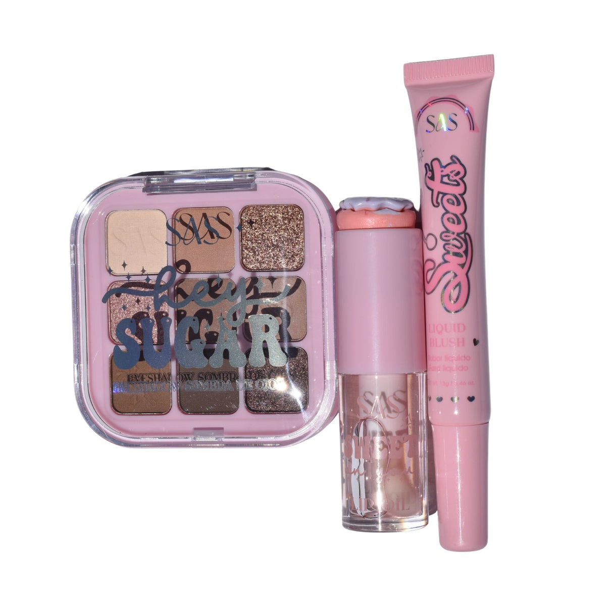 SET DE MAQUILLAJE SWEETS SAS COSMÉTICS