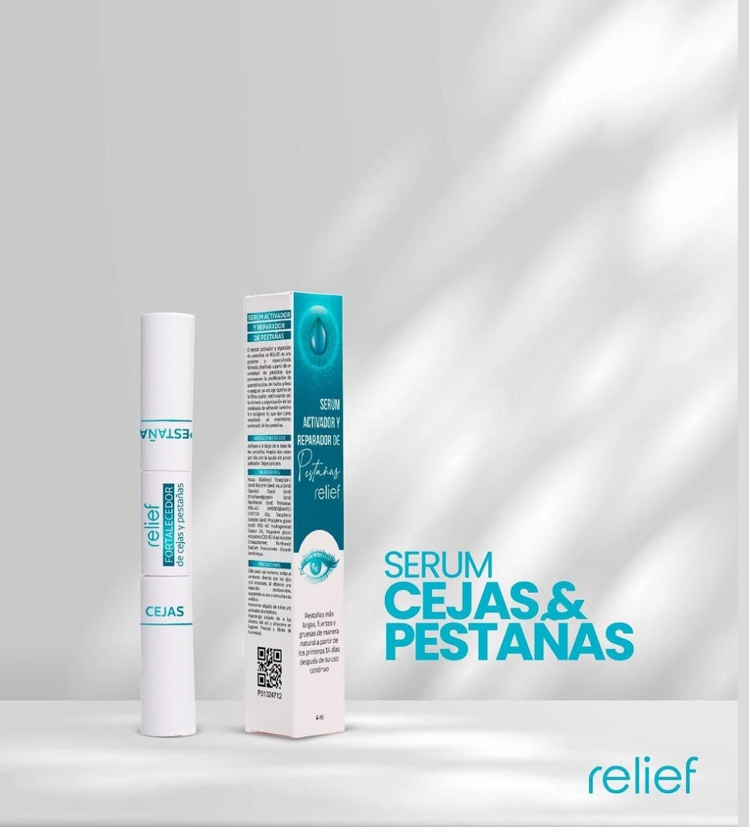 Sérum activador y reparador de pestañas  relief