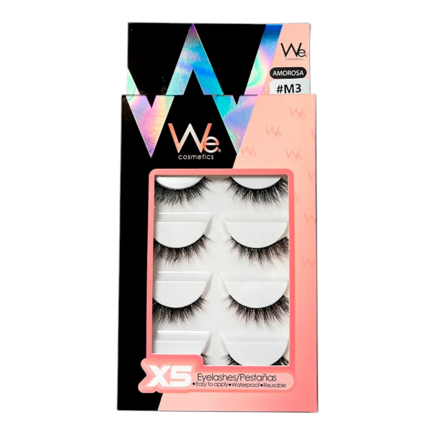 Pestañas X5 we cosmetics