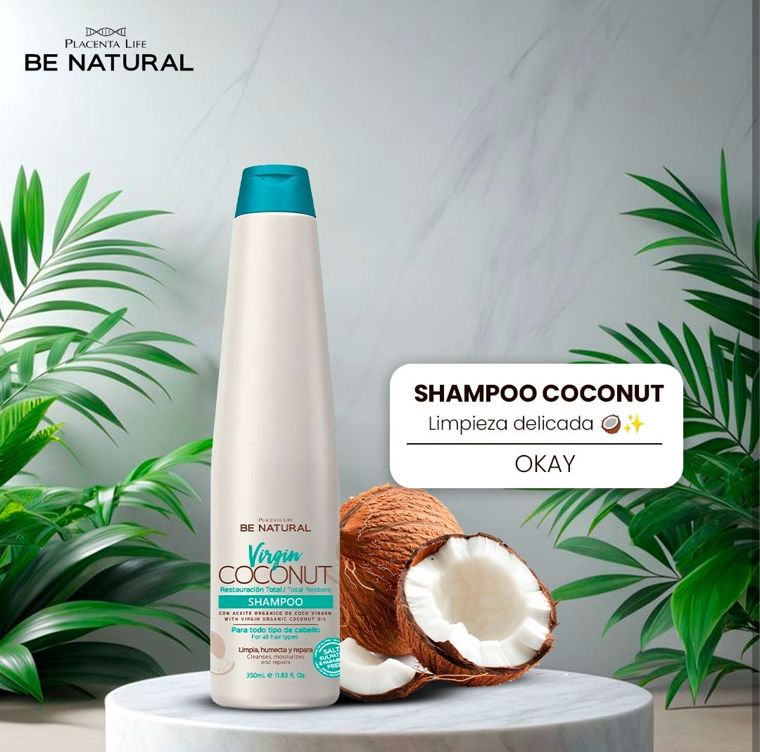Shampoo virgin coconut Be Natural