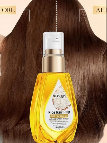 Aceite Capilar de arroz  Bioaqua