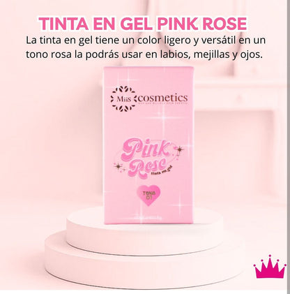 Tinta pink rose Miss cosmétics