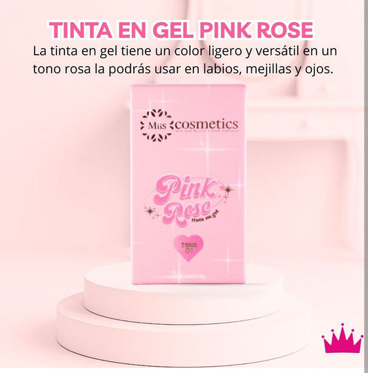 Tinta pink rose Miss cosmétics