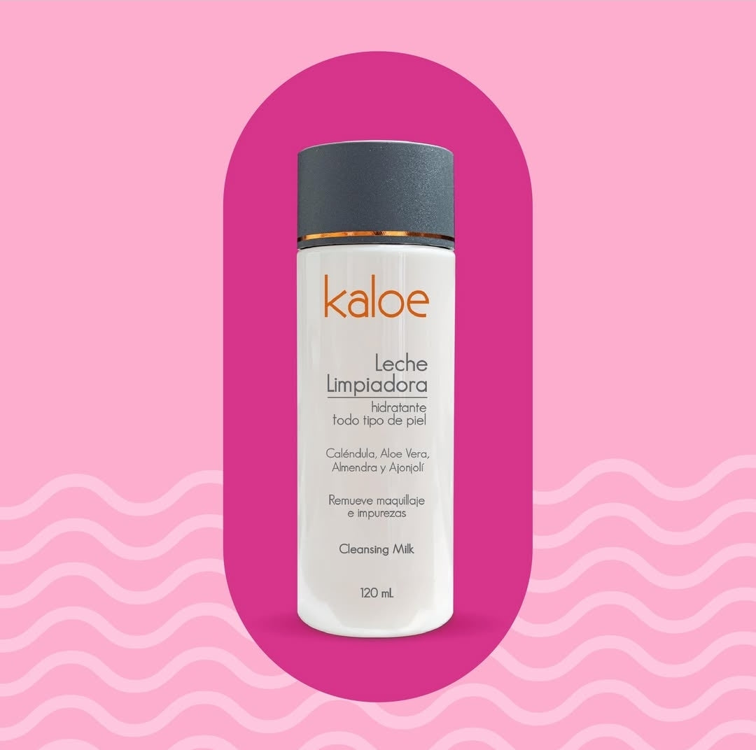 Leche limpiadora hidratante kaloe, Ana María