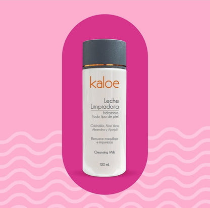 Leche limpiadora hidratante kaloe, Ana María