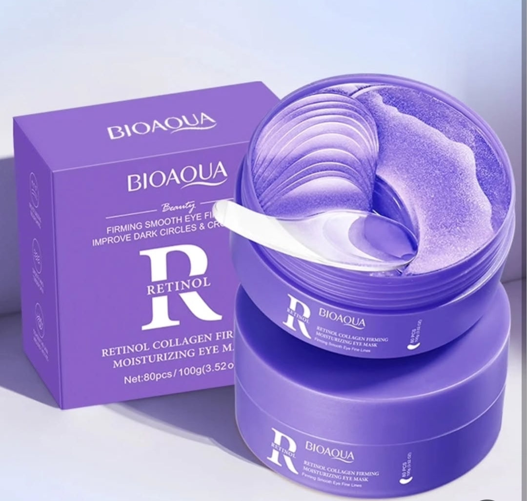 Parches de  Colageno y retinol para Ojeras  BIOAQUA