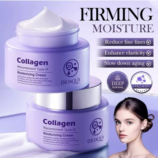 Crema Hidratante de Colágeno Recombinante Tipo III de la marca BIOAQUA