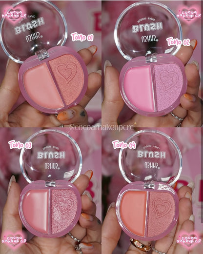 BLUSH RUBOR'FARD USHAS