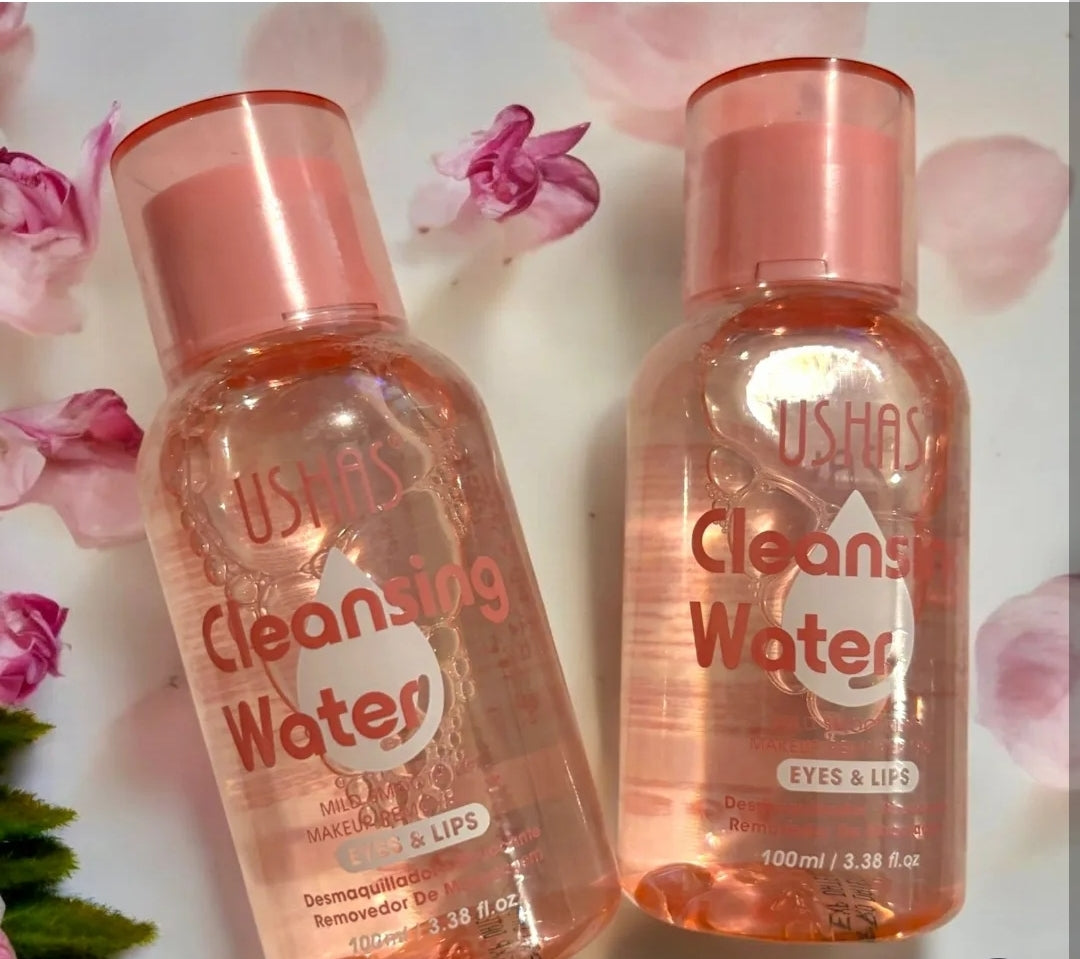 DESMAQUILLADOR CLEANSING WATER USHAS