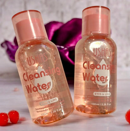 DESMAQUILLADOR CLEANSING WATER USHAS
