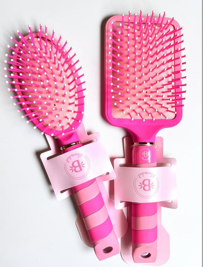 Bloom Cepillo Pink cuadrado y Ovalado  Bloomshell