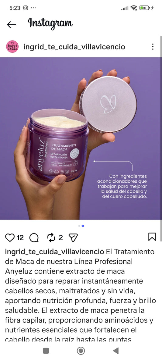 TRATAMIENTO DE MACA ANYELUZ