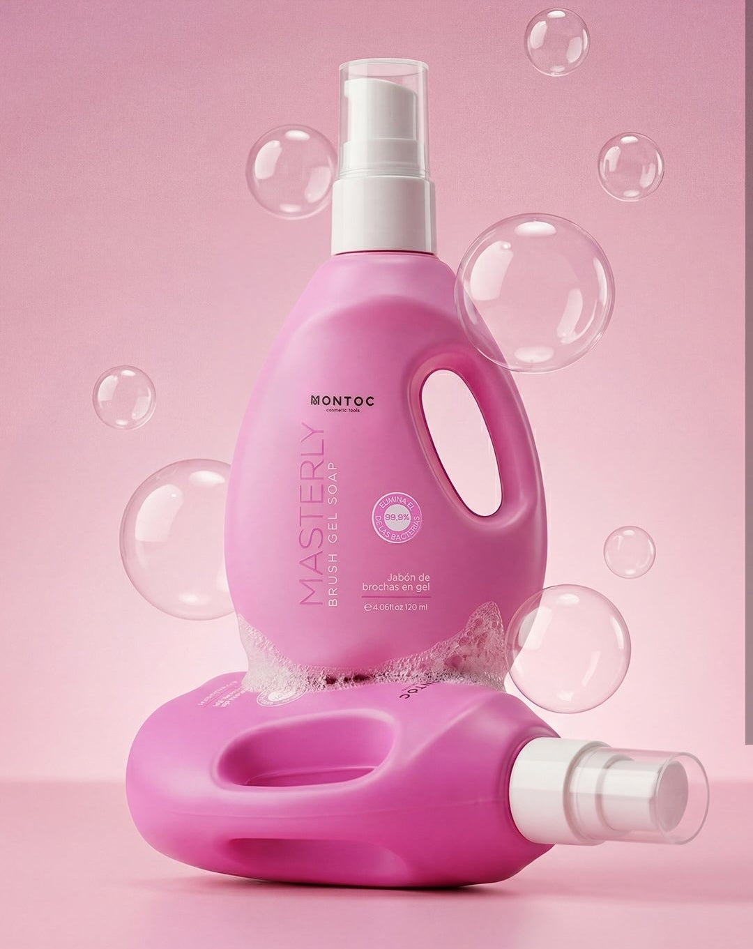 JABON DE BROCHAS EN GEL MONTOC