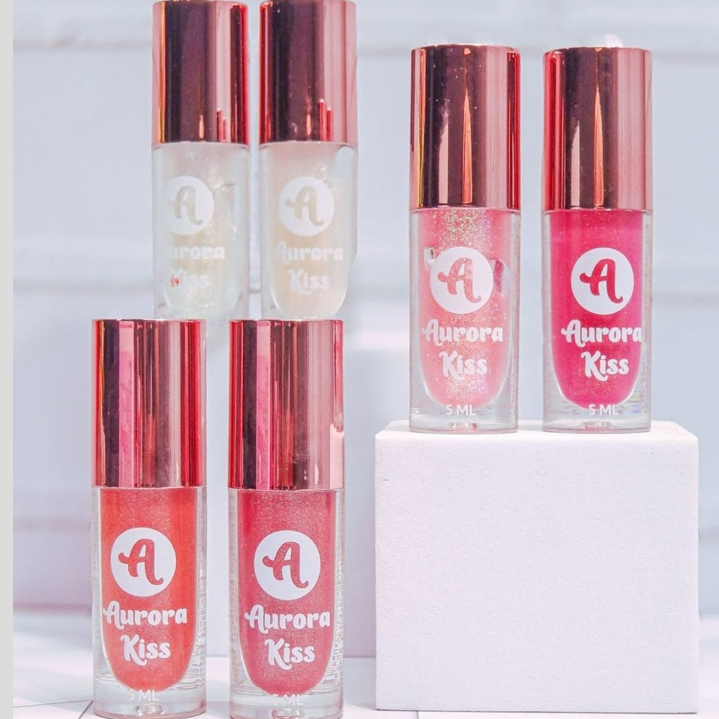 LIP GLOSS AURORA KISS ALMA BEAUTY