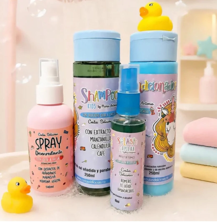 Kit Capilar Infantil Completo
