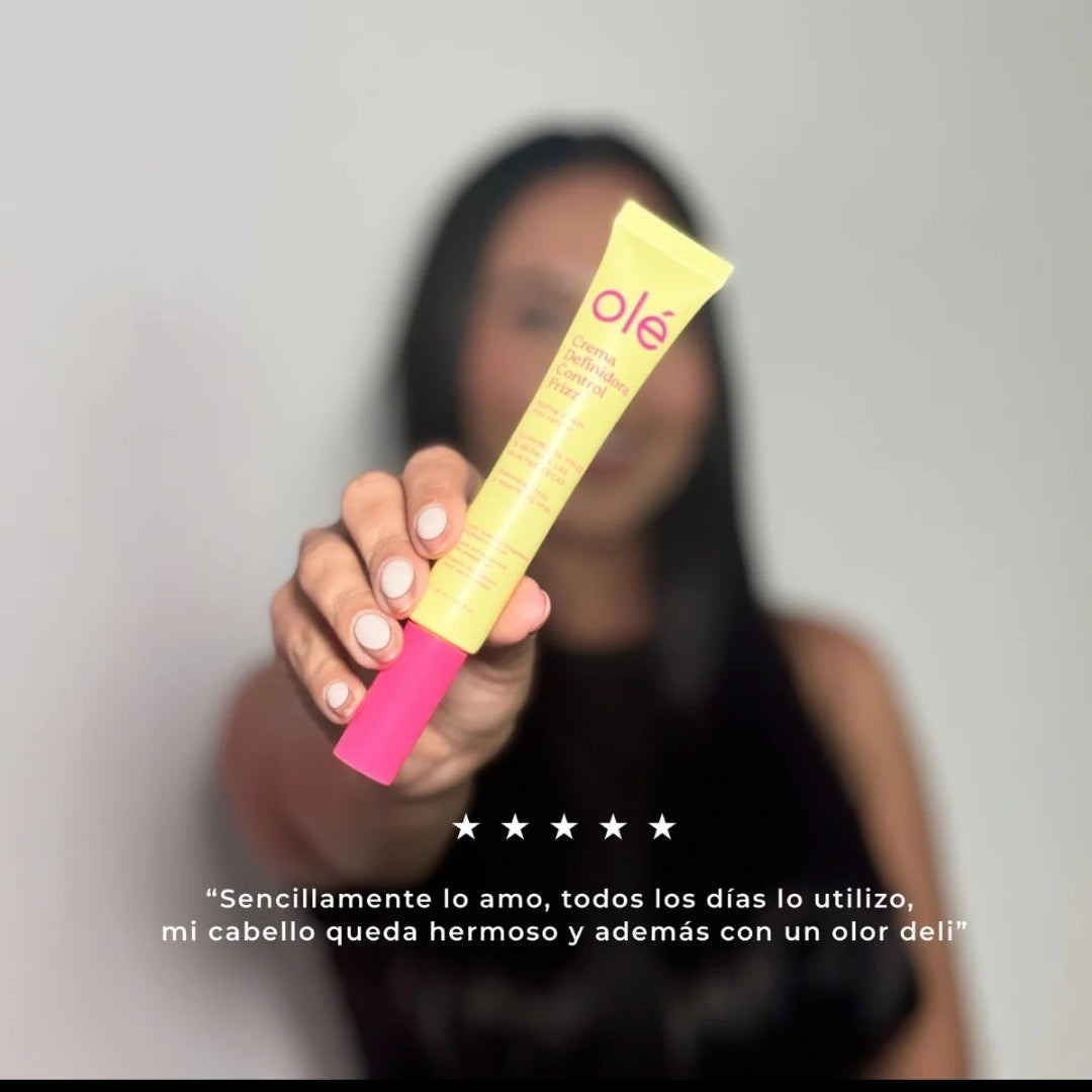 Crema definidora control frizz olé