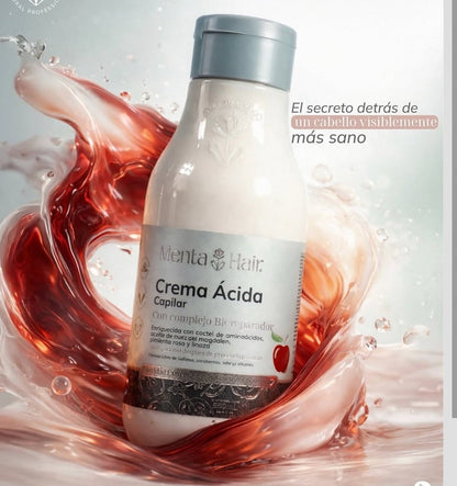 MENTA HAIR CREMA ACIDA CAPILAR X 550ML Menta Hair